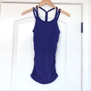Fabletics Shirred Workout Tank (XS)